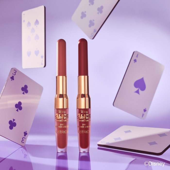 Creion si luciu de buze 2 in 1, Catrice, Disney Alice in Wonderland C01 - How Curious, 1.77 g [4]