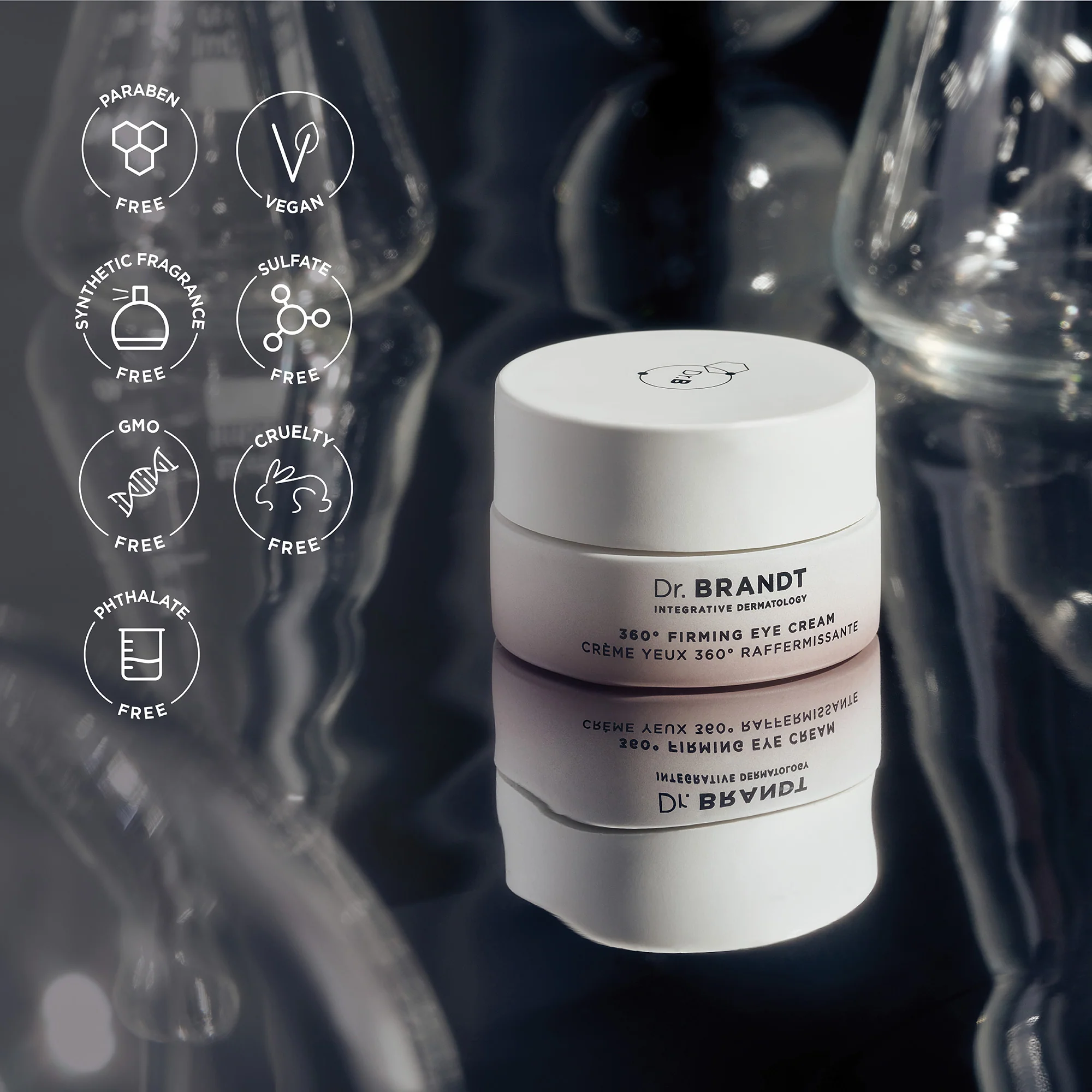 Crema de ochi pentru fermitate Dare to Age 360° Firming Eye Cream, 15 ml, Dr. Brandt [6]