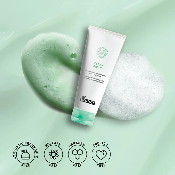 Crema-iaurt pentru curatarea fetei Pre Biotics Clean Biotic, 105 ml, Dr. Brandt [6]