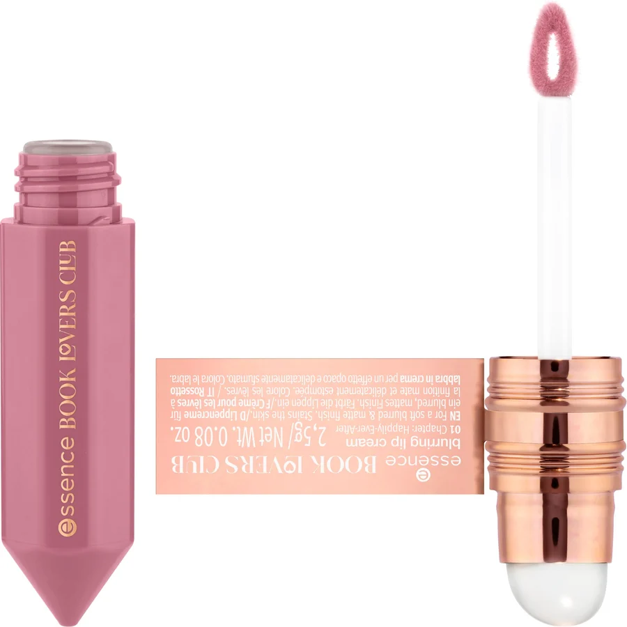 Crema pentru buze blurring , essence,  BOOK LOVERS CLUB 01 - Chapter: Happily-Ever-After, 2.5 g [2]