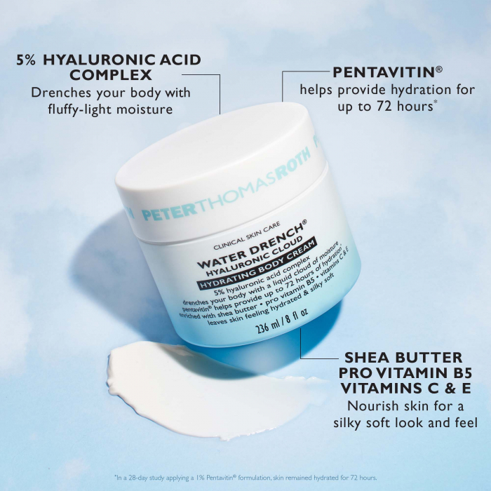 Crema pentru corp Water Drench® Hyaluronic Cloud Body Cream, 236 ml [4]