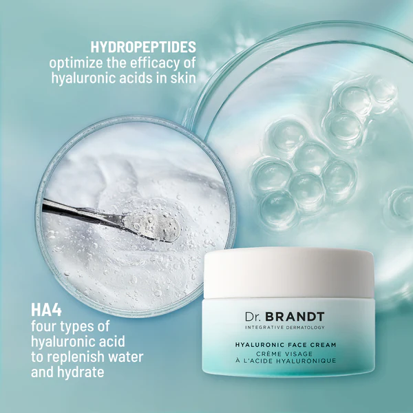 Crema pentru fata cu acid hialuronic Needles No More Hyaluronic Face Cream 2.0, 50 ml, Dr. Brandt [5]