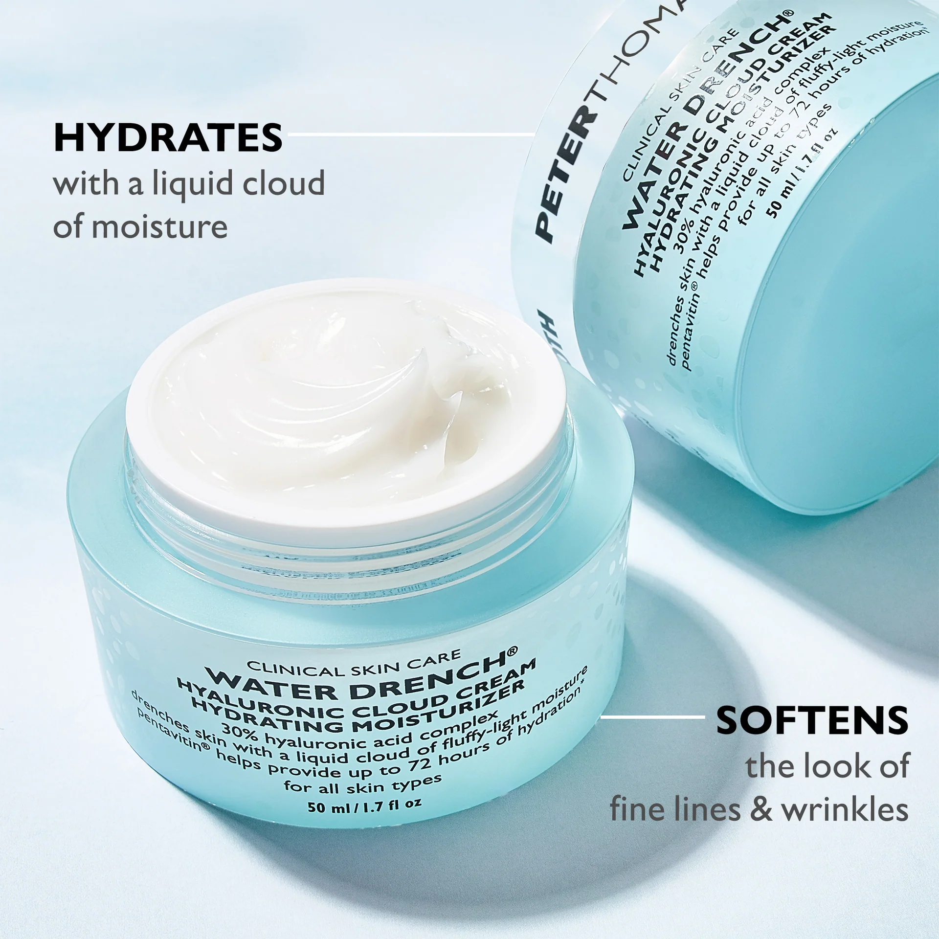 Crema pentru fata Water Drench® Hyaluronic Cloud Cream Hydrating Moisturizer, 48 ml [3]