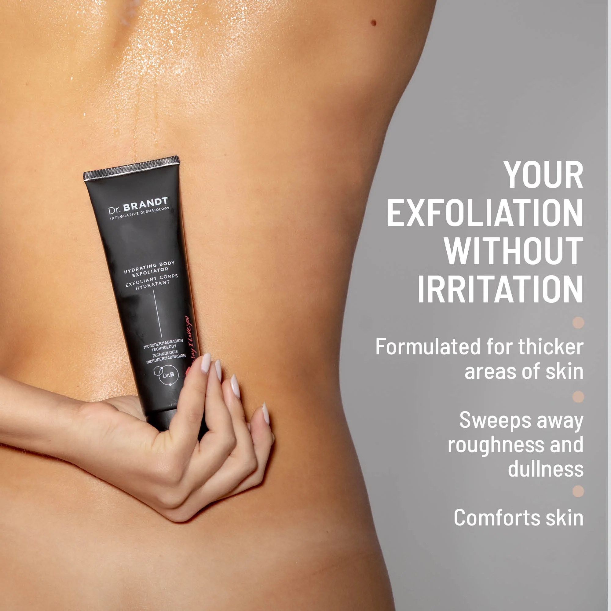 Exfoliant hidratant pentru corp Microdermabrasion Body Polishing Exfoliator, 125 ml, Dr. Brandt [5]