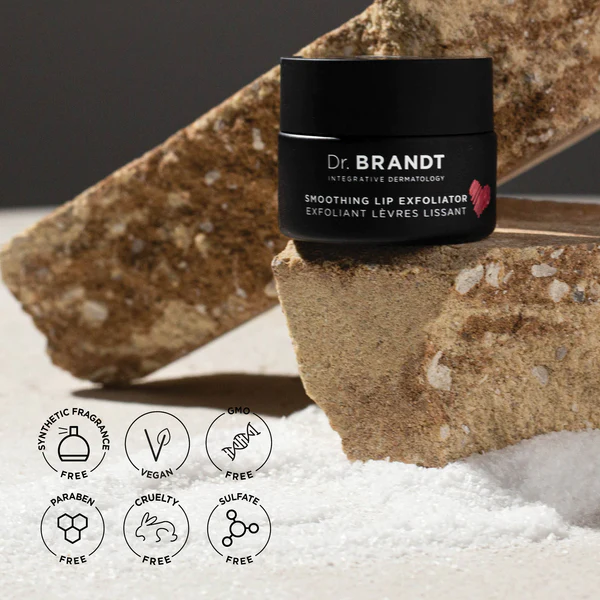 Exfoliant pentru buze Microdermabrasion Smoothing Lip Scrub, 10 ml, Dr. Brandt [9]