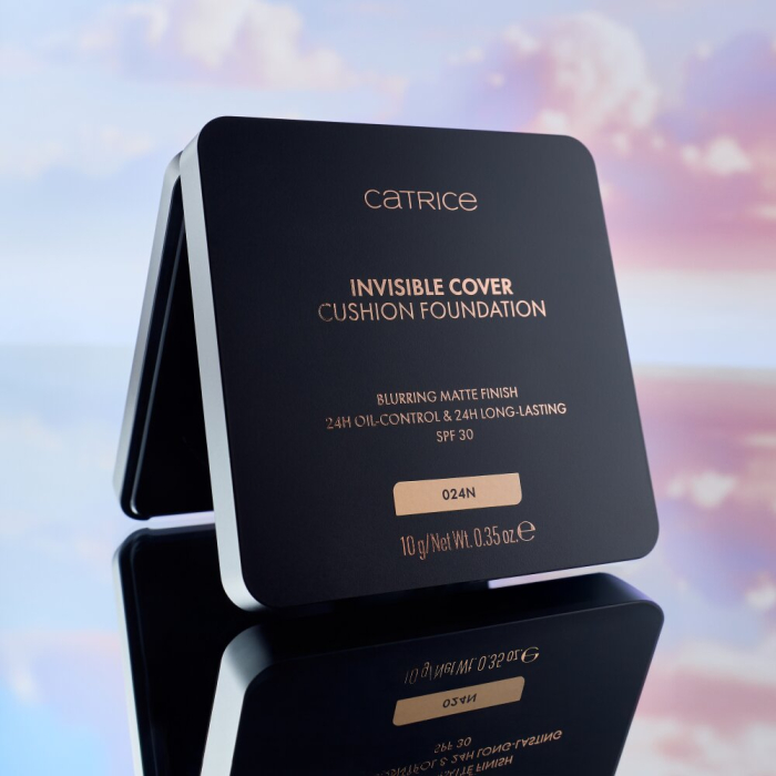 Fond de ten cushion Invisible Cover C024N, Catrice [8]