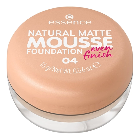 Fond de ten Essence NATURAL MATTE MOUSSE FOUNDATION 04, 16 g [1]