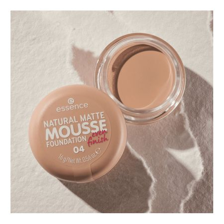 Fond de ten Essence NATURAL MATTE MOUSSE FOUNDATION 04, 16 g [4]