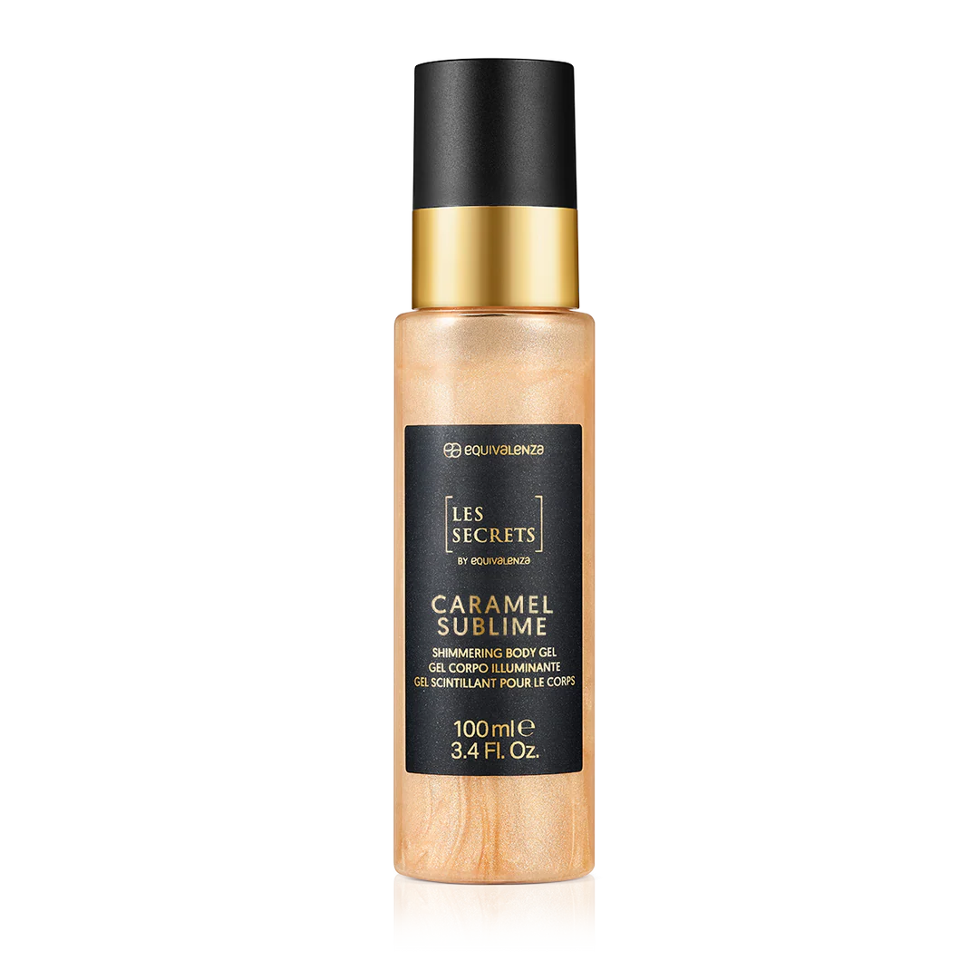 Gel de corp cu sclipici Les Secrets Caramel Sublime, 100 ml [2]
