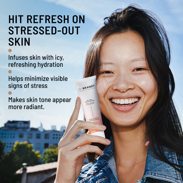 Gel hidratant cu efect revigorant iD STRESS Icy Gel Moisturizer, 50 ml, Dr. Brandt [4]