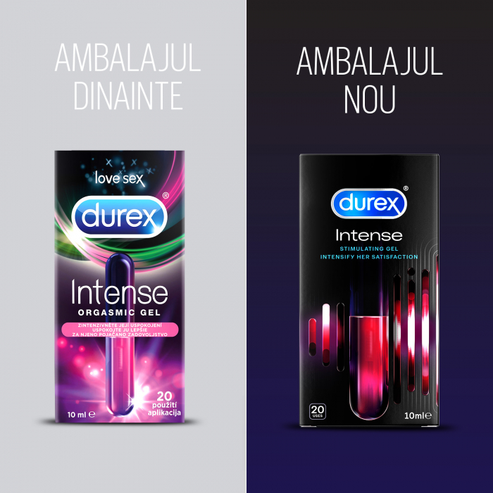 Gel lubrifiant Intense Orgasmic 10 ml, Durex [2]
