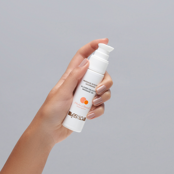 Gel lubrifiant pentru masaj cu caise si piersici, 50 ml [2]