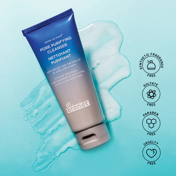 Gel pentru curatarea fetei Pores No More Pore Purifying Cleanser, 105 ml, Dr. Brandt [6]