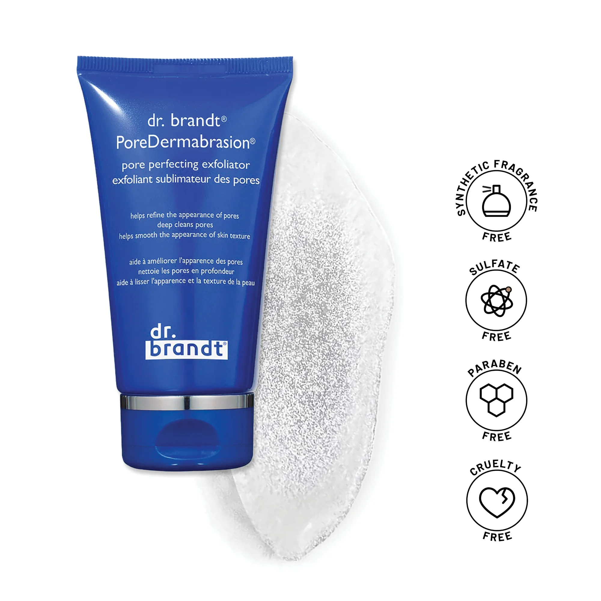 Gel pentru curatarea fetei Pores No More Poredermabrasion, 60 ml, Dr. Brandt [5]