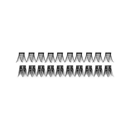 Gene false Catrice Faked Volume Cluster Lashes, Black, 1 pereche [2]