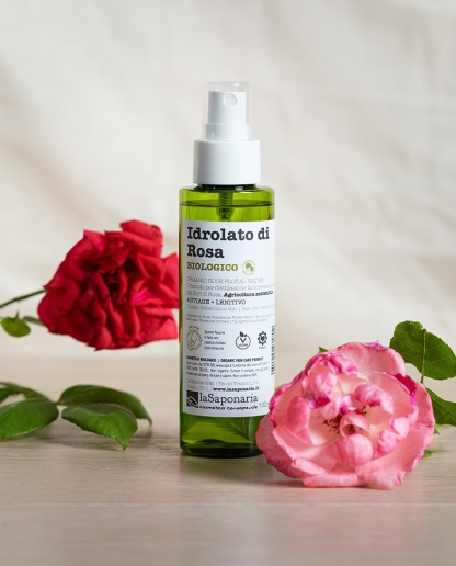 Hidrolat bio (apa florala) anti-imbatranire de trandafir , 100 ml [2]