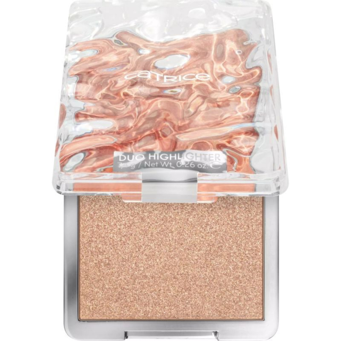 Iluminator UNDERWATER SECRETS Duo Highlighter C01 - Sea Me Glow!, 7.4 g, Catrice [2]