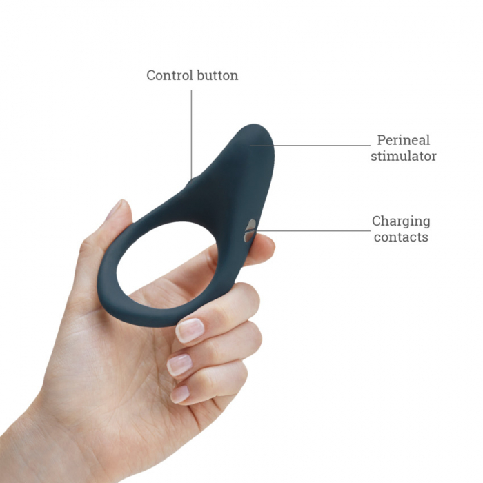 Inel vibrator pentru perineu Verge, We-Vibe [5]