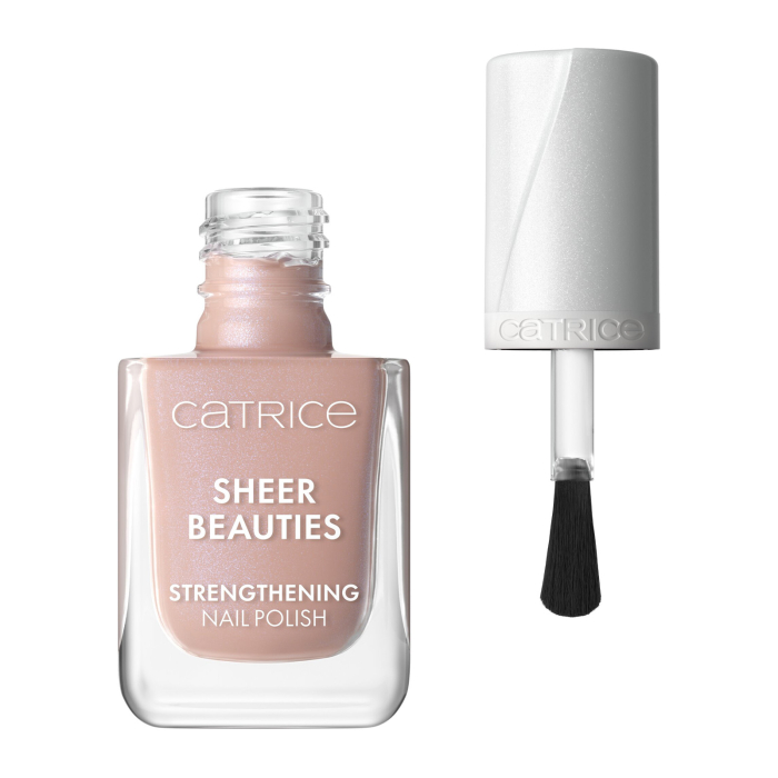 Lac de unghii Sheer Beauties Strengthening, Catrice 060 - Nudie Beautie, 10.5 ml [2]
