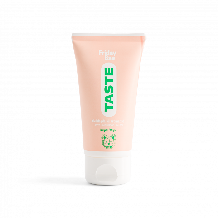Lubrifiant cu 99.29% ingrediente naturale cu aroma de mojito - TASTE Flavoured pleasure gel, 50 ml, Friday Bae [2]