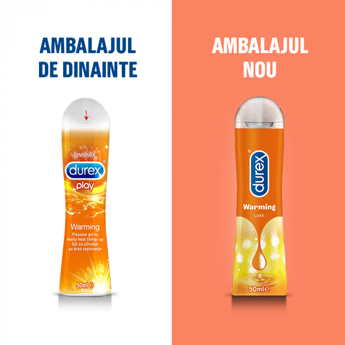 Lubrifiant Play Warming 50 ml, Durex [2]