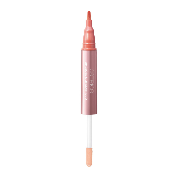 Luciu de buze si ruj carioca Duo, Catrice, BRIDES & BESTIES C01 - Apricot Promise, 4.9 ml [2]
