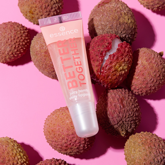 Luciu de buze stralucitor juicy bomb, essence, SAY IT WITH JUICY BETTER TOGETHER 01 [4]