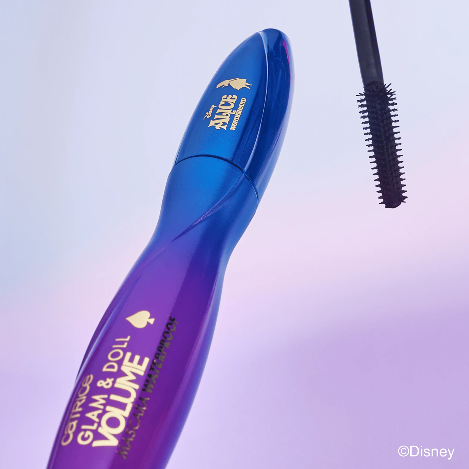 Mascara rezistenta la apa Glam & Doll Volume, Catrice, Disney Alice in Wonderland C01 - Looking For Wonderland, 10 ml [3]