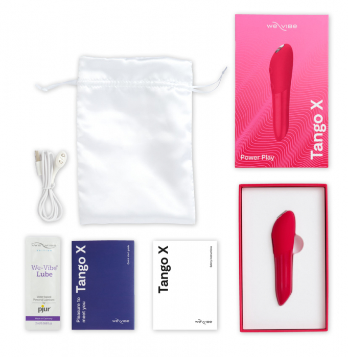 Mini vibrator pentru clitoris Tango X, Rosu, We-Vibe [6]