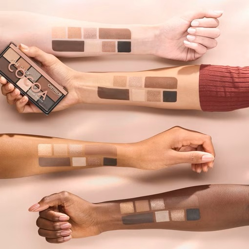 Paleta farduri pentru ochi Catrice, The Dark Cocoa Eyeshadow Palette, 9 g [4]