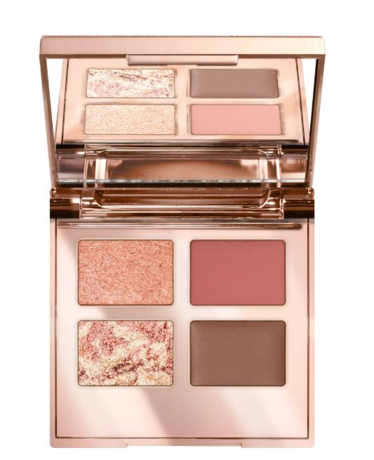 Paleta farduri pentru ochi ESPRESSO YOURSELF Eyeshadow Quattro C01 - Rosé Roast, 5.6 g, Catrice [1]