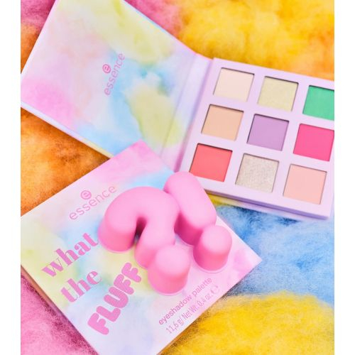 Paleta farduri pentru ochi, essence, WHAT THE FLUFF?! 01 - Cotton Candy Skies, 11 g [3]