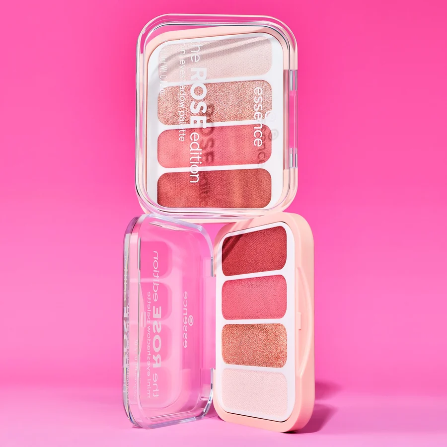 Paleta mini de farduri de pleoape ediția ROSE, essence [2]