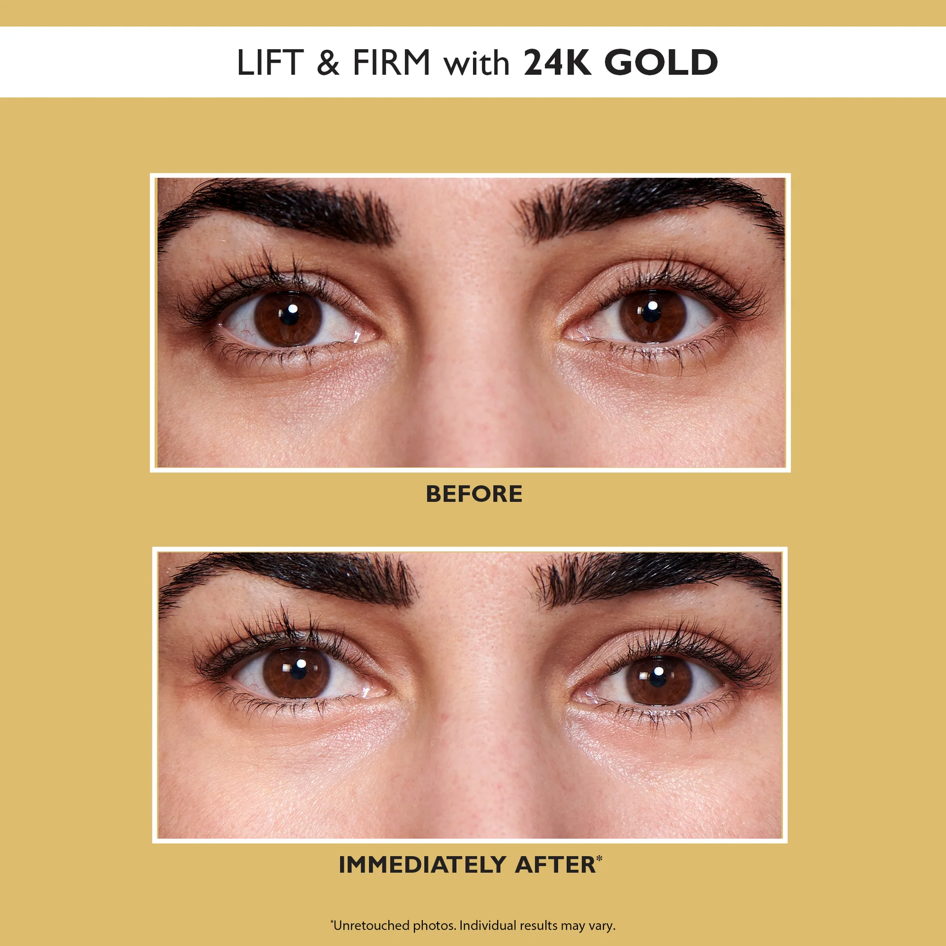 Patchuri cu gel pentru conturul ochilor 24K Gold Firming, 60 bucati, Peter Thomas Roth [6]