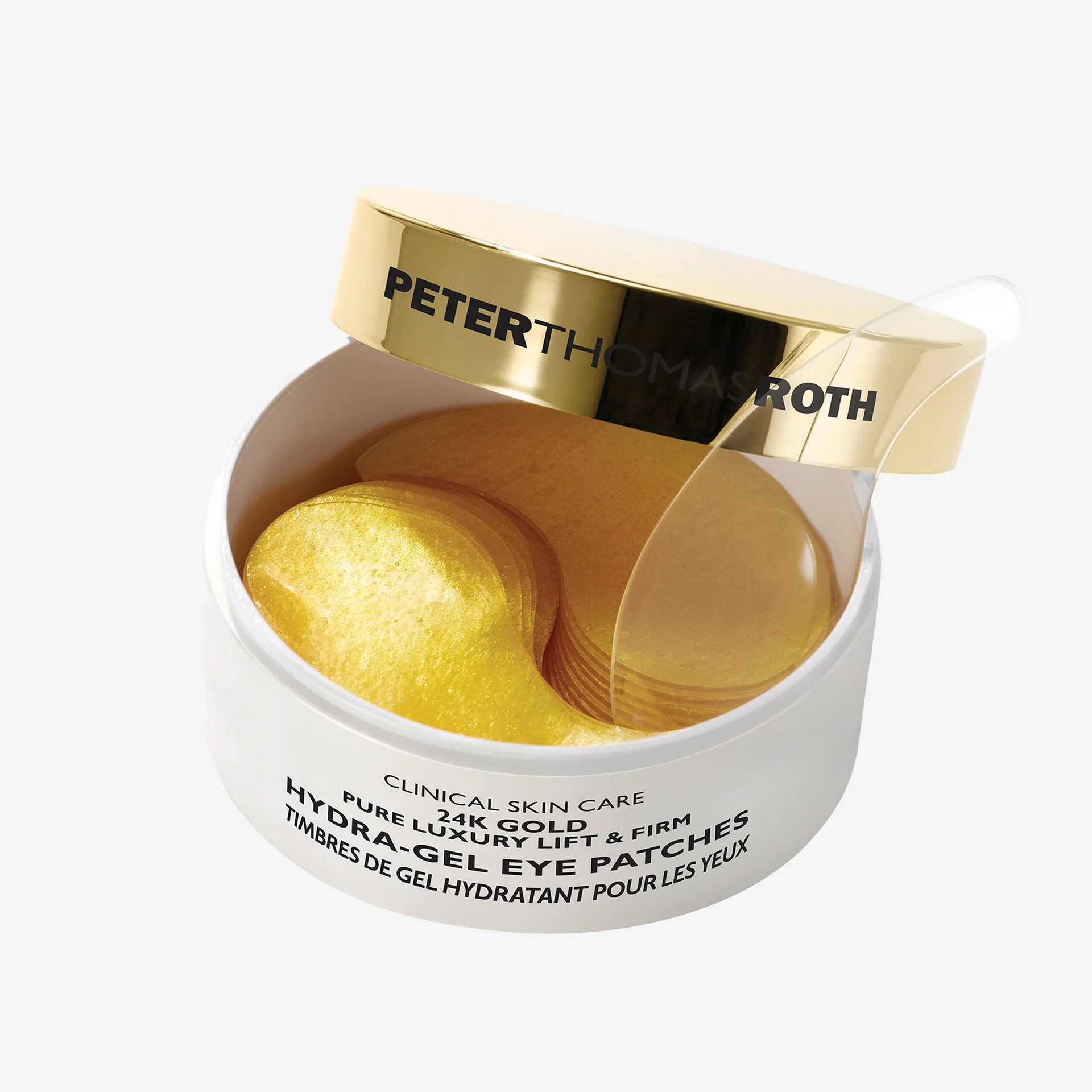 Patchuri cu gel pentru conturul ochilor 24K Gold Firming, 60 bucati, Peter Thomas Roth [8]