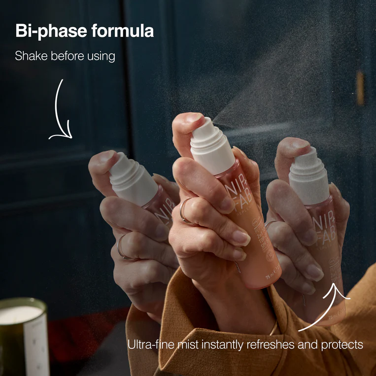 Peptide Fix Mist 2-in-1 cu peptide 4% SPF 50 TONE + TOP UP, 75 ml, NIP+FAB [6]