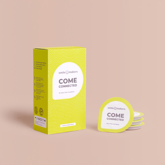 Prezervative Come Connected, SmileMakers [3]