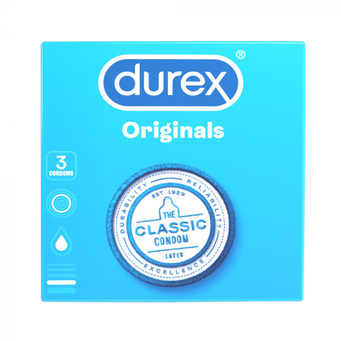 Prezervative Classic, 3 buc, Durex [3]