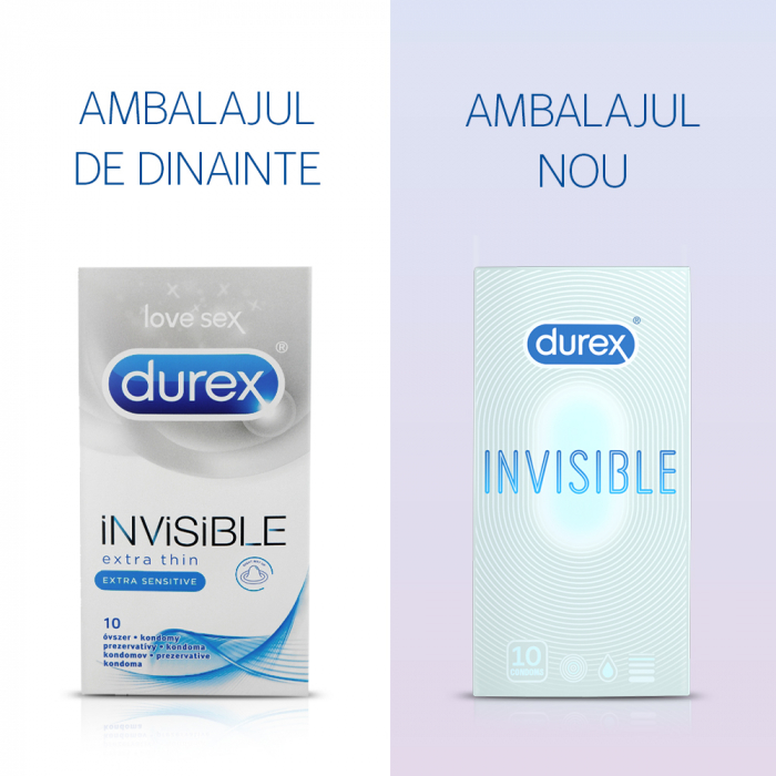 Prezervative Extra Sensitive 10 bucati, Durex [2]