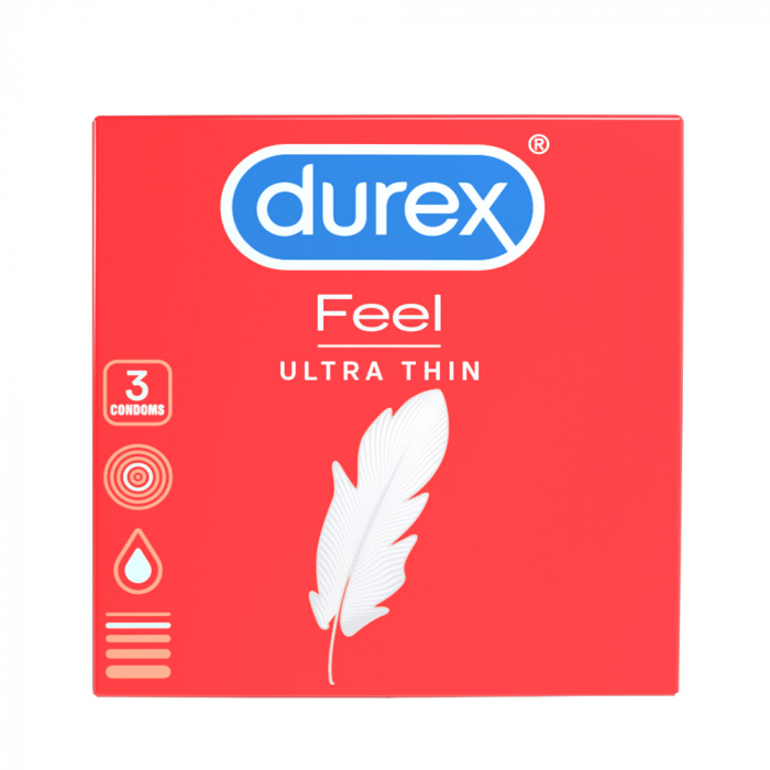 Prezervative Feel Ultra Thin 3 buc, Durex [3]