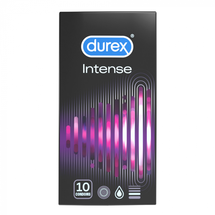 Prezervative Intense Orgasmic 10 bucati, Durex [3]