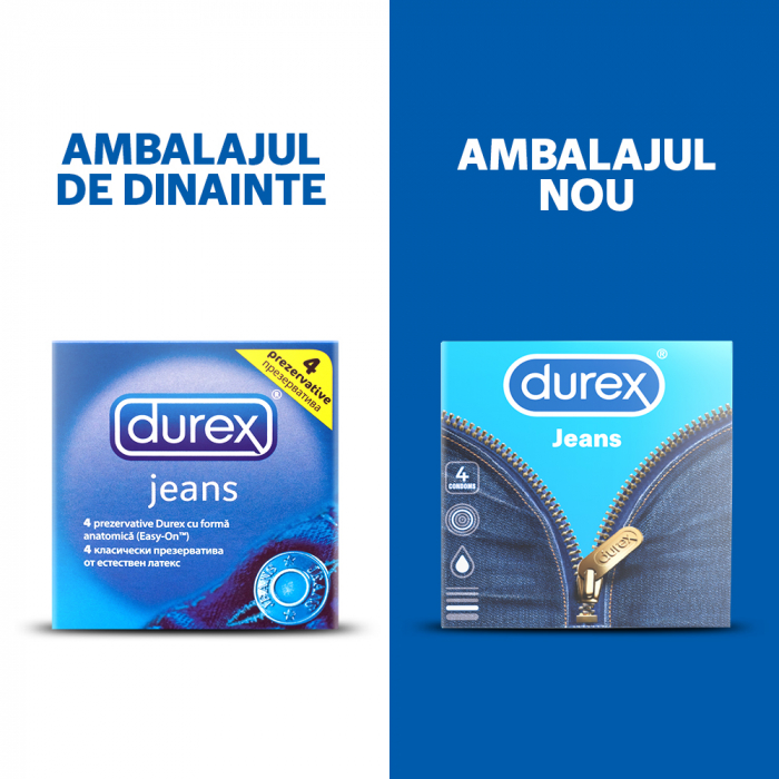 Prezervative Jeans 4 buc, Durex [2]