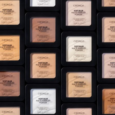 Pudra compacta Soft Blur Matte Airbrush Powder 020N, Catrice [5]