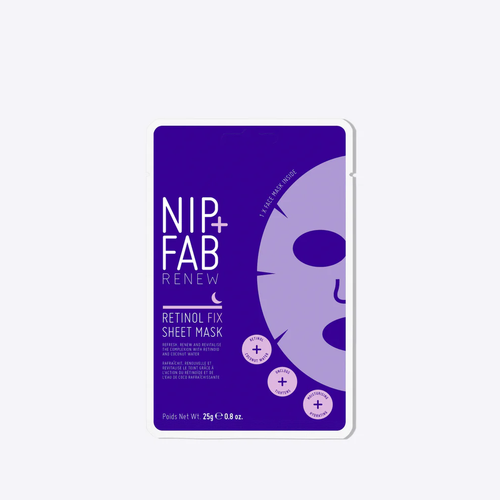 Retinol - Masca servetel pentru fata, NIP+FAB, 25 ml [1]