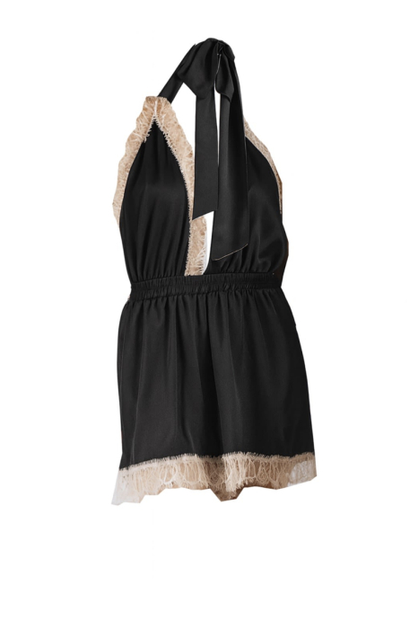 Salopetă scurtă din mătase Luna neagră, Noblesse Oblige [2]