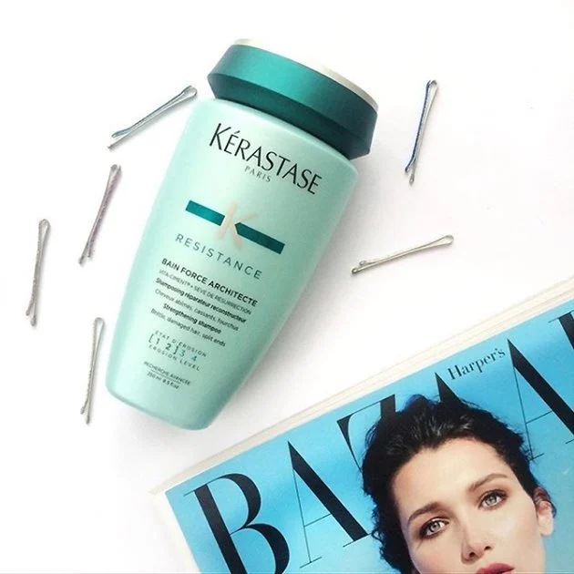 Sampon pentru parul slabit si deteriorat Kerastase RESISTANCE Bain Force Architecte, 250ml [3]