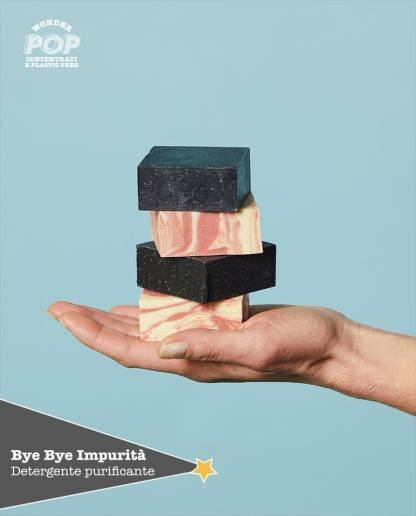 Sapun solid pentru fata Bye Bye Impurities, 70 gr [3]