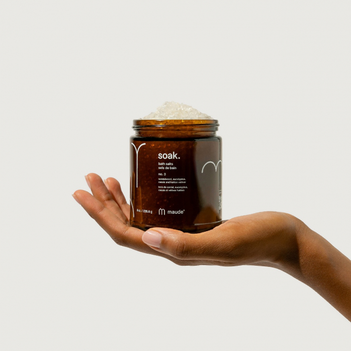 Sare de baie hranitoare Soak no. 3 (eucalipt si lemn de santal), 226.8 g [2]