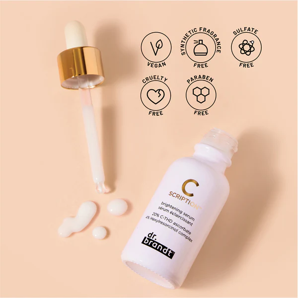 Serum de fata ultraconcentrat cu Vitamina C Bright This Way C Scription, 30 ml, Dr. Brandt [6]