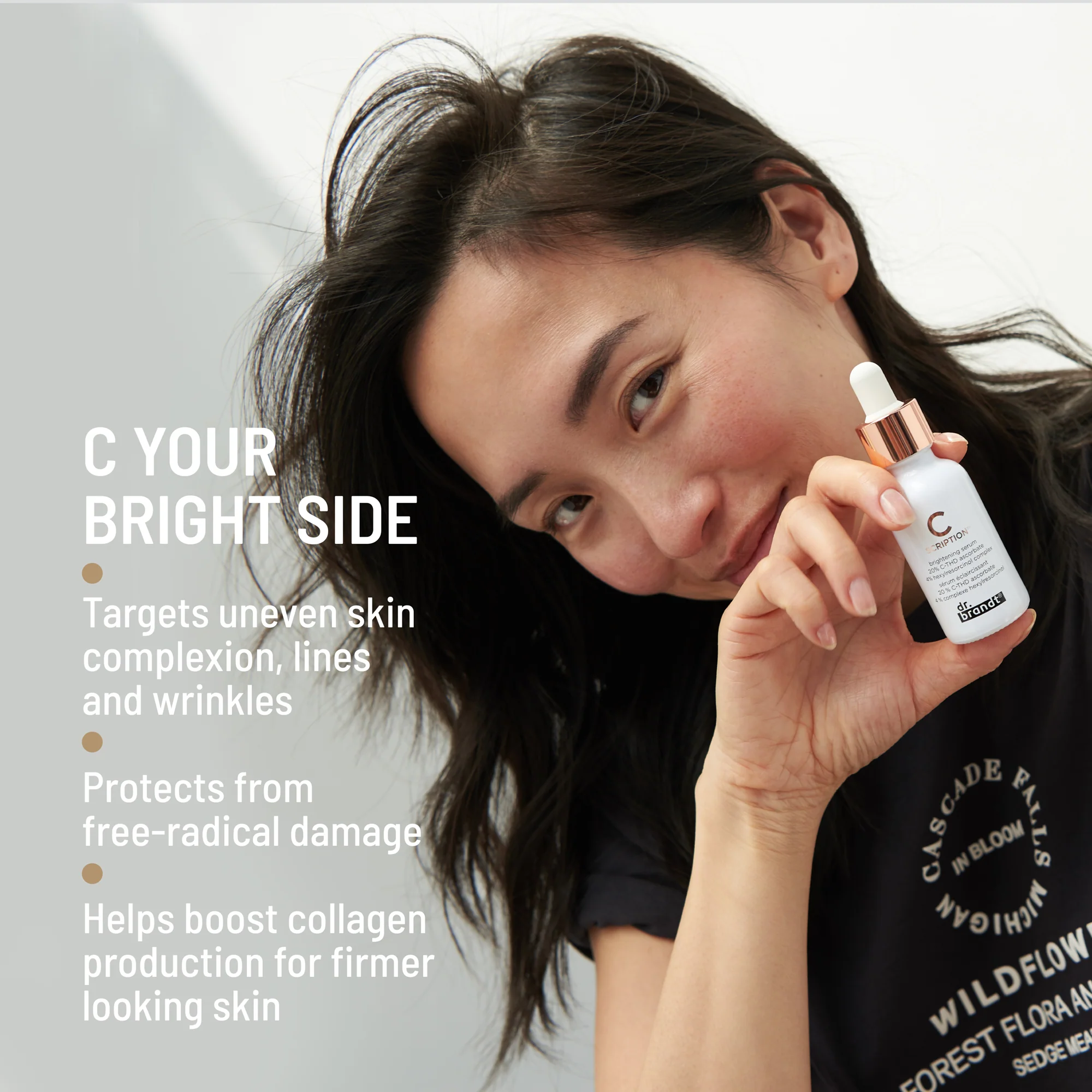 Serum de fata ultraconcentrat cu Vitamina C Bright This Way C Scription, 30 ml, Dr. Brandt [5]